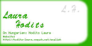 laura hodits business card